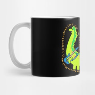 rock spirit, dinosaur Mug